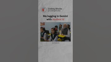 Free Google AI Plan for all students | Who else can relate | CodingBlocks #ai #google #gemini #tech