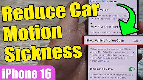 🎥🚘 Avoid Motion Sickness in Car! Tips for Using iPhone 16/16 Pro Max Without Nausea