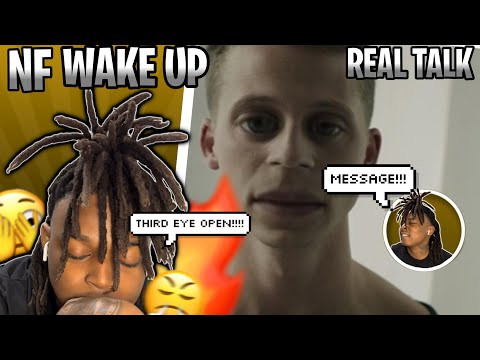 IM WOKE NOW!!! | NF - Wake Up | Reaction