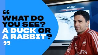 Arteta's Unique 'Duck \& Rabbit' Example On Unity In The Arsenal Team🦆 | All Or Nothing: Arsenal