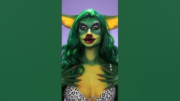 My best attempt at transforming into Greta Gremlin 💋 #gretagremlin #halloween #halloweenmakeup