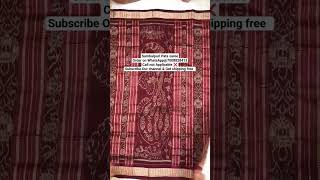 Sambalpuri Pata saree|Order@7008828413sambalpuripatasambalpuricottonsareefashionindianindian