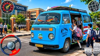 City Van Driving 3D Game 2026 - Van Driving Ride passenger! Transport Simulator! Android Gameplay screenshot 3