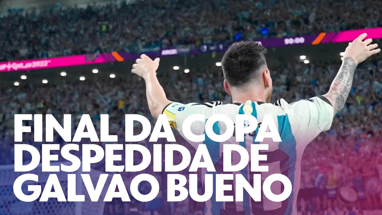 Galvão e comentaristas da Globo projetam final da Copa do Mundo; veja