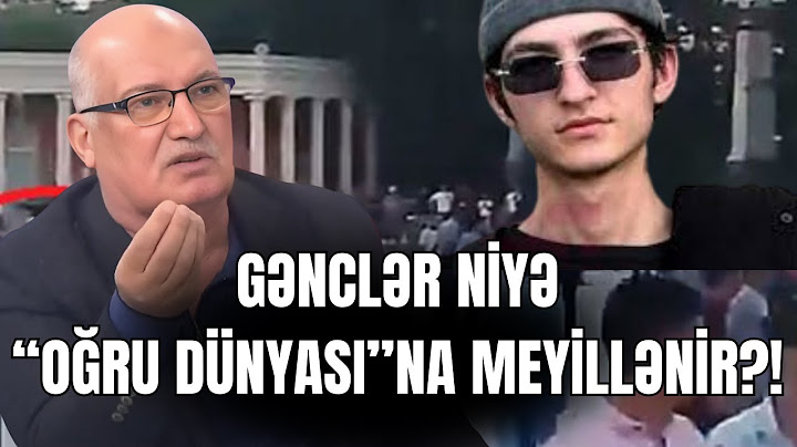 Sərdar Cəlaloğlundan ŞOK AÇIQLAMA: GƏNCLƏR "OĞRU DUNYASI"NA NİYƏ MEYİLLƏNİR?!