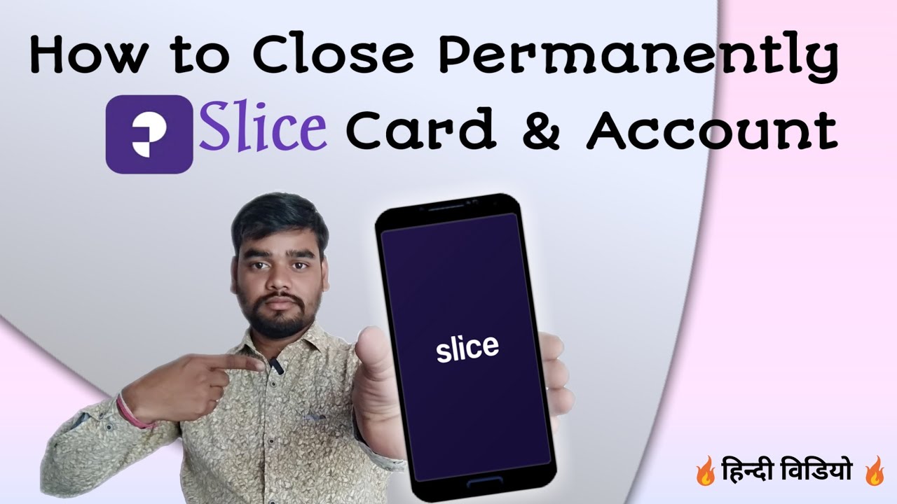 How to Close slice card Permanently ॥ How to closed my Slice Card. New