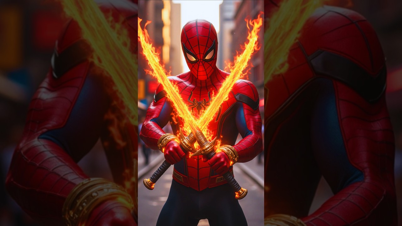 Spider-man's Sword 💥 | Who is best? Spider-man vs Joker vs Captain America 