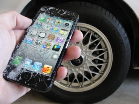 Car vs. iPhone 5 Smash Drop Test -Episode #4-