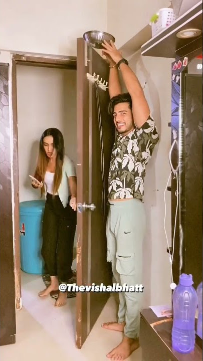 vishal bhatt and rashmi jaiswal reels new tiktok video #shorts #instareels #funny #comedy