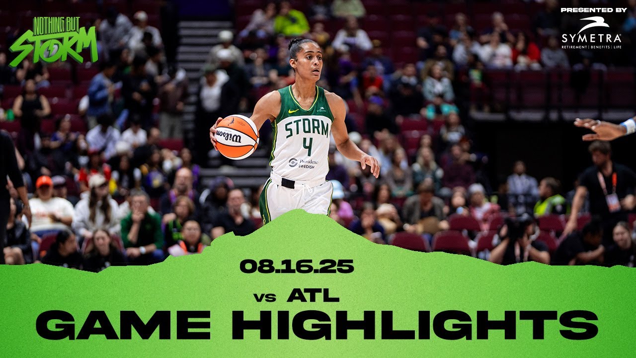 Seattle Storm Highlights vs Atlanta Dream | Canada Game | Storm 80 - Dream 78 | August 15, 2025