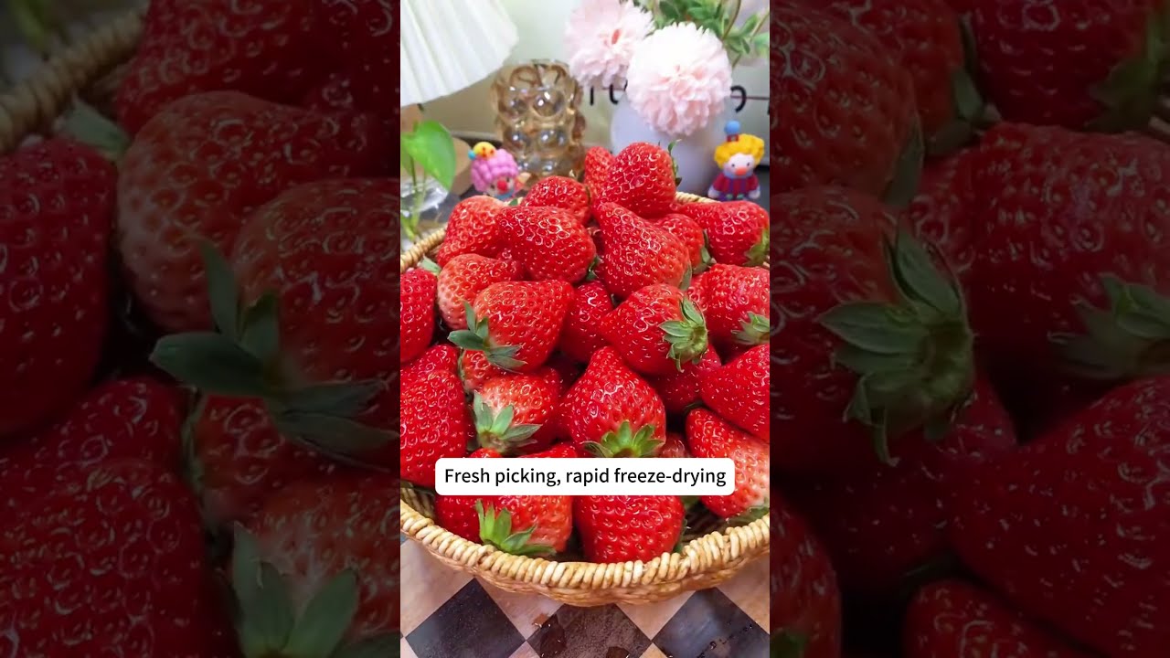 This Big Bag Of Freeze Dried Strawberries Fruit Food Strawberry