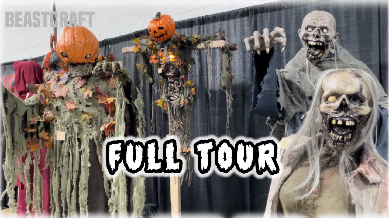 EAST COAST HAUNTERS 2025 | Beastcraft Props FULL BOOTH TOUR