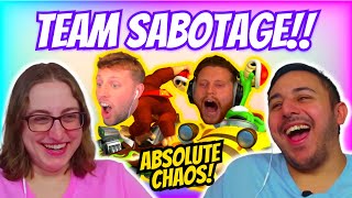 Sidemen - SABOTAGE KSI ON FORFEIT MARIO KART | Eli and Jaclyn REACTION!!