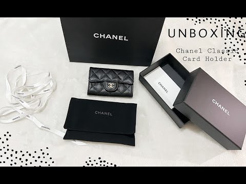 Chanel, Classic Card Holder, UNBOXING