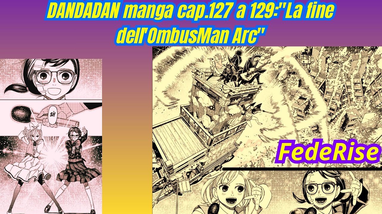 DANDADAN manga cap.127 a 129: