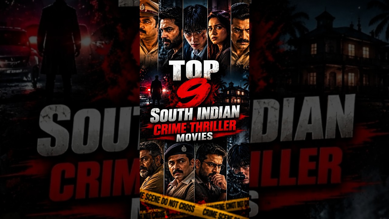 Top 9 South Indian Crime Thrillers to Watch in 2026 #thriller #south #crimestory #shorts