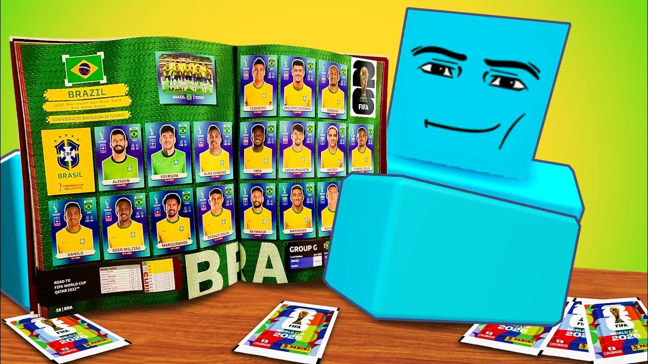 Completei o ALBUM DA COPA de 2026