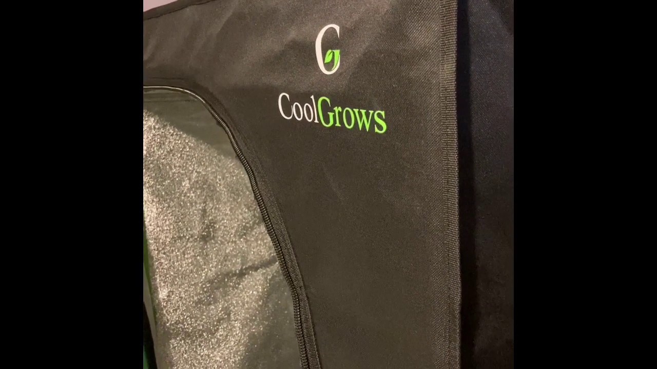 Cool Grows Tent 32x32x63 grow tent with window YouTube