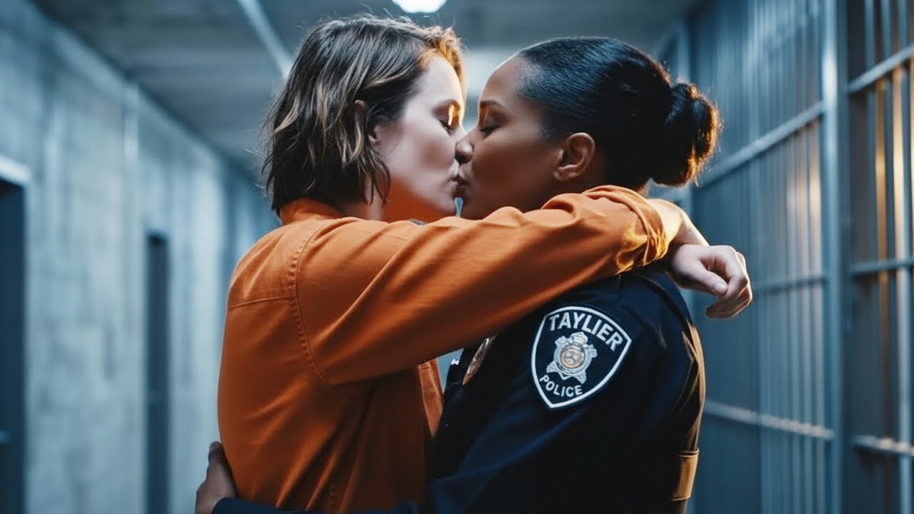 Lesbian love between a female inmate and a female police officer  | Lesbian Love