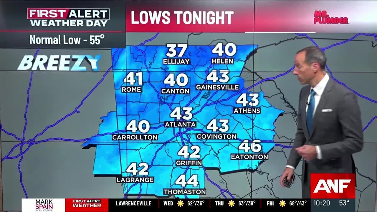 First Alert Forecast: Chilly through the midweek - YouTube