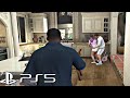 "GTA 5 Michael’s Wife Cheats?! 💔 Destroys House & Gets Attacked | BitByBit-Gaming -9"