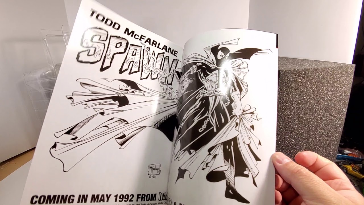 Spawn Remastered - McFarlane Toys - Kickstarter Trio - Unboxing/Review - part 3 ( Artist's Proof )