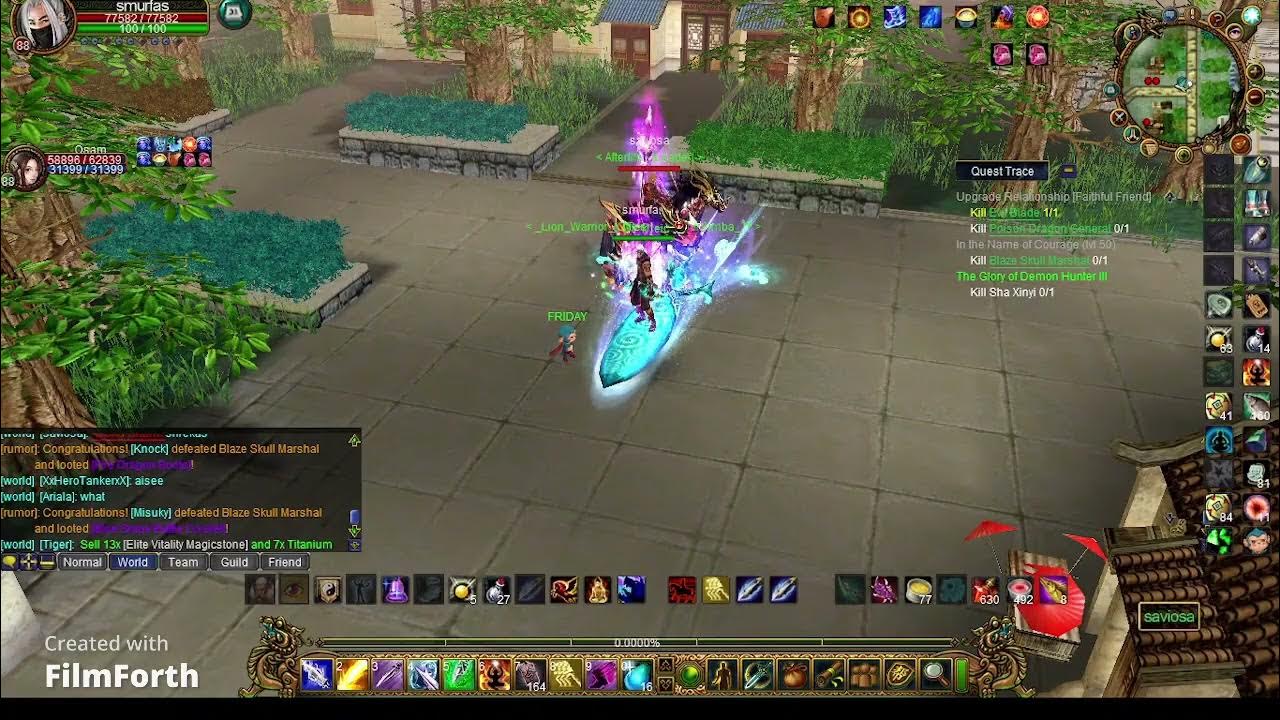 Talisman Online: Easy PK LIONS VS HYENAS - YouTube