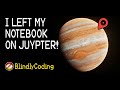 Jupyter Notebooks with a Screen Reader as a Blind Developer: coding live stream