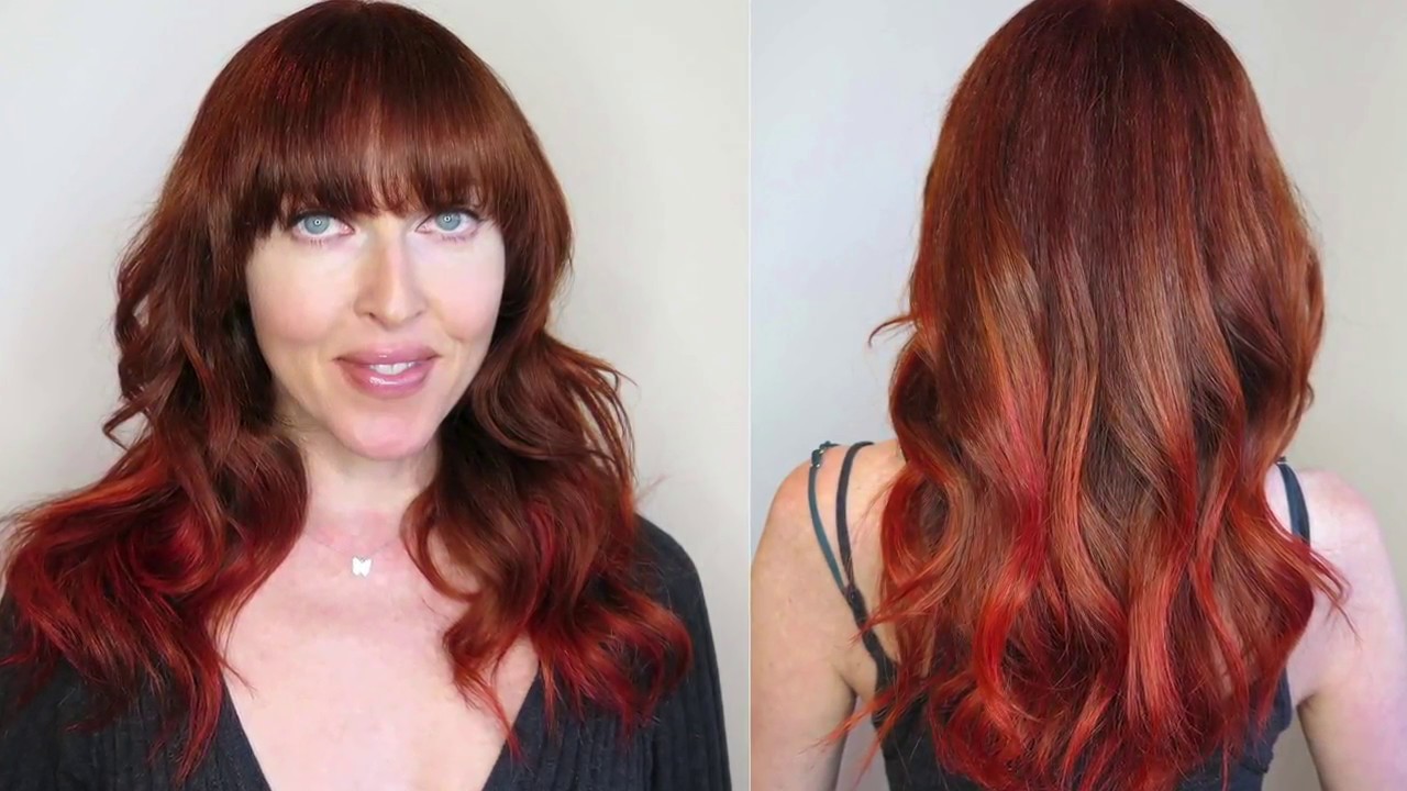How To Vibrant Red Hair Color Correction with the one and only Sonya