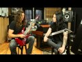 Chris Broderick and Gus G Trade Shred Licks, Talk About Learning Guitar