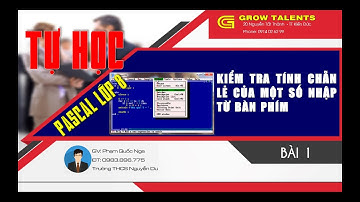 Viết chương trình kiểm tra tính chẵn lẻ của một số trong pascal