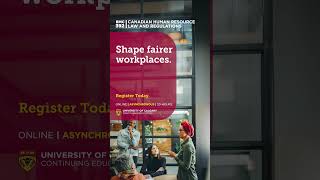 BMC 392 | Master Canadian Human Resource Law and Regulations with our Online HR Course.