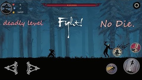 Ninja Arashi 2 |level 21-Boss Fight (No deaths)|Playing the most deadly game without die