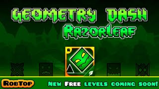 GEOMETRY DASH RAZORLEAF (All Levels 1~3 / All Coins) by Partition Zion 1,911,415 views 9 months ago 5 minutes, 51 seconds