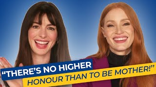 Anne Hathaway & Jessica Chastain On Close Bond & Misconceptions About Actors | Mothers' Instinct