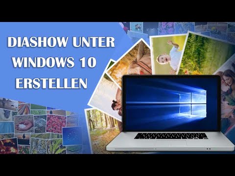 Video: Wie erstelle ich eine DVD-Diashow unter Windows 10?