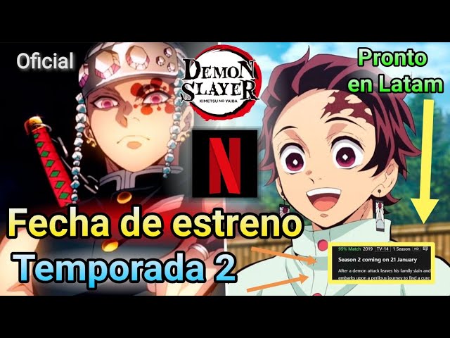 Kimetsu no Yaiba: Temporada 2 del ANIME no llegaría a Netflix