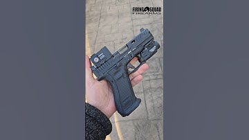 Ghost Camo Glock 45 customized by Firing Squad Firearms. Aimpoint Acro p2 stippling cerakote tlr7x