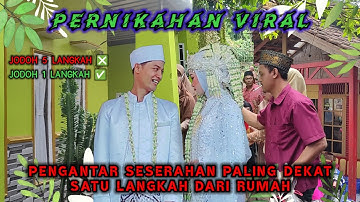 PERNIKAHAN VIRAL,. CUKUP SATU LANGKAH IJAB KABUL PUN TERLAKSANA DI KAMPUNG PACAR BADAK SELAAWI GARUT