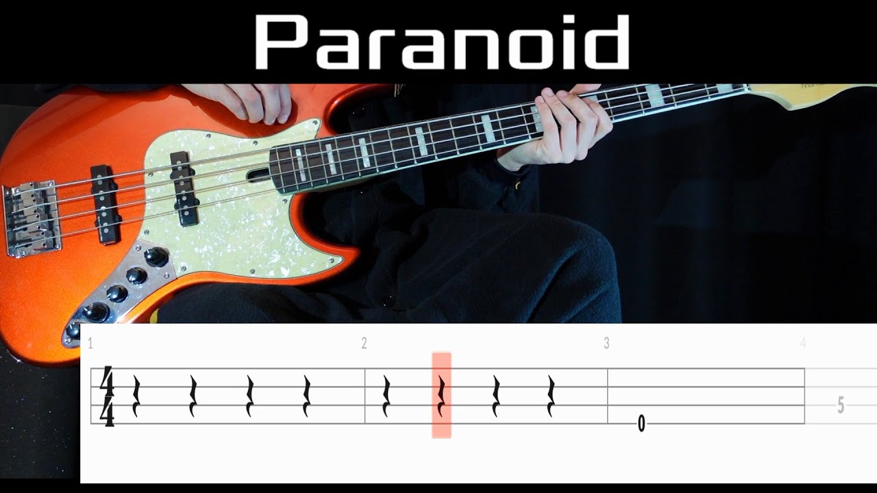 Paranoid (Xdinary Heroes) - Bass Cover WITH TABS Paranoid (Xdinary Heroes) - Bass Cover WITH TABS