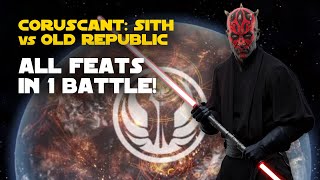 Coruscant: Sith vs Old Republic Galactic Challenge | SWGOH GC X