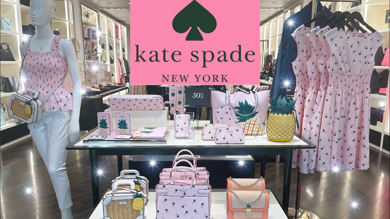 Kate Spade Outlet Shopping May 2022 🍍 * 50% Off All New Finds - YouTube