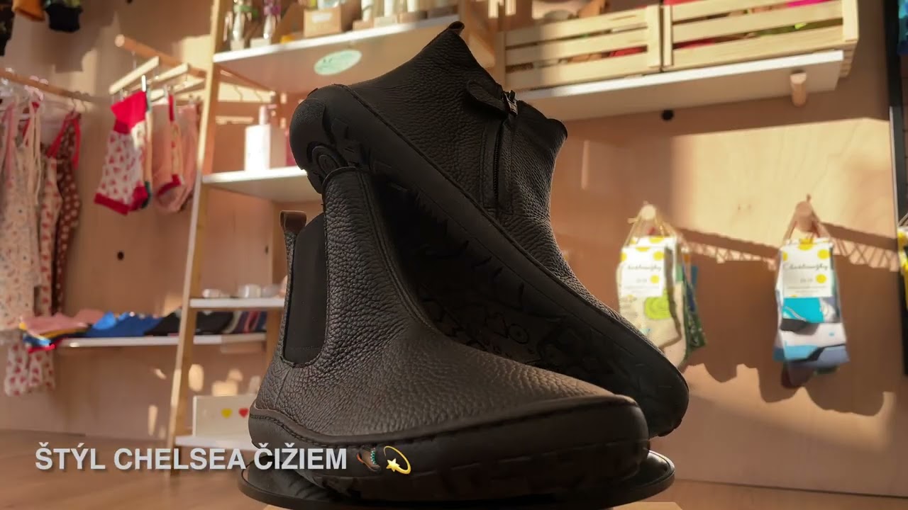 FRODDO BAREFOOT TOPÁNKY CHELYS BLACK  G3160206-6 4K | OBUVAME.SK