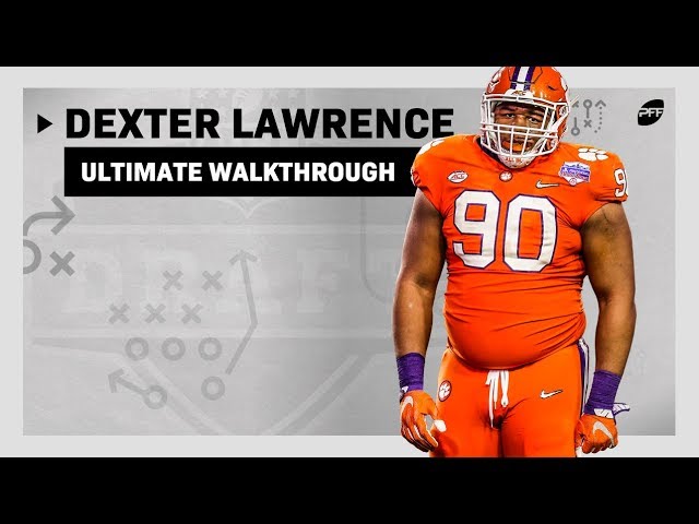 2019 NFL Draft: Dexter Lawrence PFF Ultimate Walkthrough