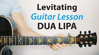 Dua Lipa: Levitating ?Acoustic Guitar Lesson (PLAY-ALONG, How To Play)