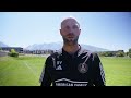 Interim Head Coach Rob Valentino speaks to media ahead of match at Real Salt Lake
