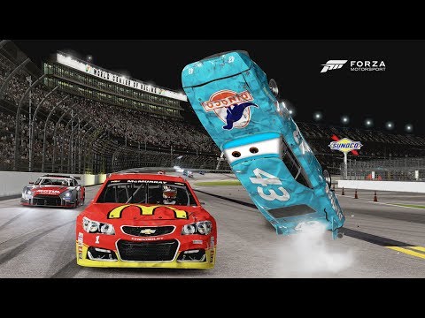 THE KING'S HUGE FLIP! | Forza Motorsport 6 | NASCAR/R Class