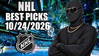 NHL Picks Today Saturday 10/24/26 | NHL Best Bets & Predictions