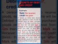 Accounting | 2 | Secret 3 Example | Debit the Receiver, Credit the Giver