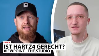 Justin reagiert auf "meinungen zu hartz4" | Live - Reaktion